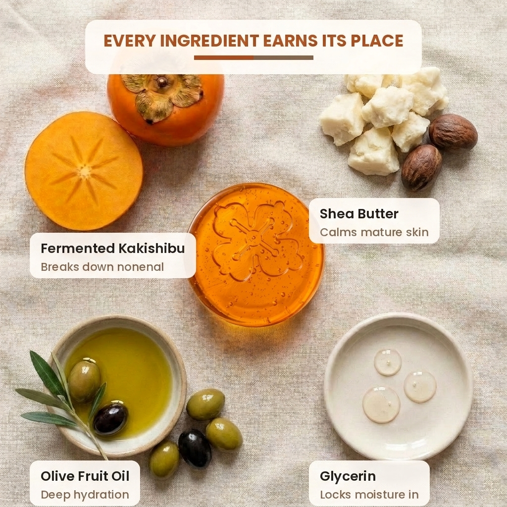 Kakiyu Persimmon Soap
